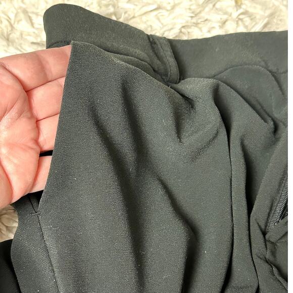 ModCloth Women Size XL Wide Leg Black Careerwear Officewear Dress Pants Pockets - Picture 11 of 11